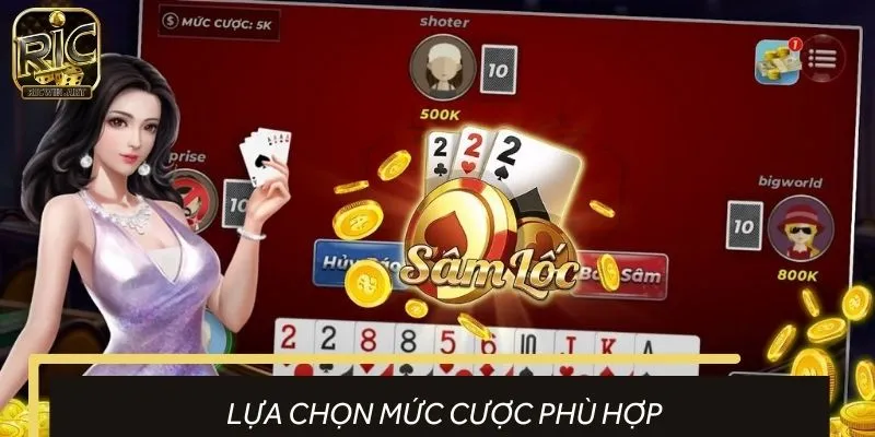 Cách chơi Sâm Lốc thông minh nhất là chọn mức cược phù hợp