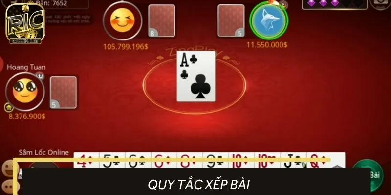 Tìm hiểu về quy tắc xếp bài khi chơi Sâm Lốc