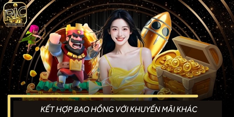 Bạn có thể kết hợp đăng nhập nhận bao hồng với ưu đãi khác