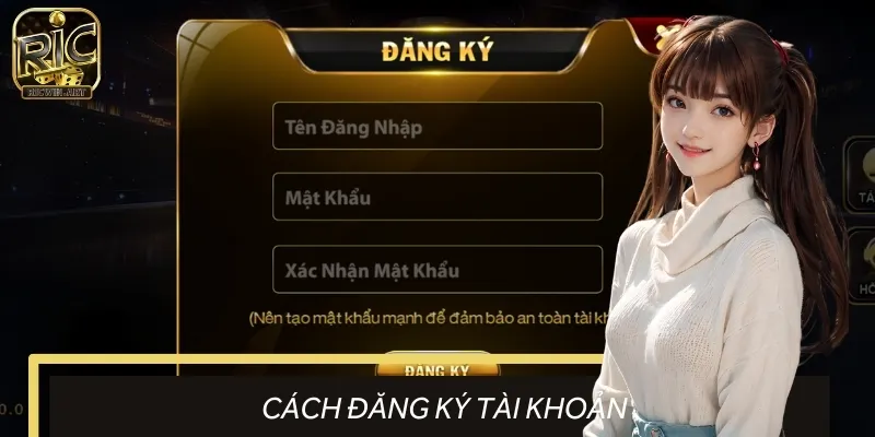 Quy trình đăng ký tài khoản game dễ dàng chỉ với vài bước